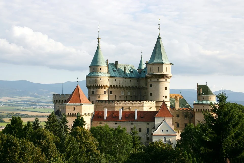 Bojnický zámek – archivní fotografie k výletům na Slovensku.
