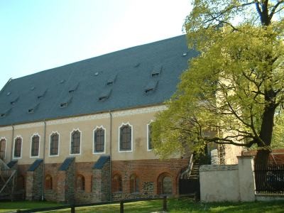 Konversenhaus v klášterním parku Altzella