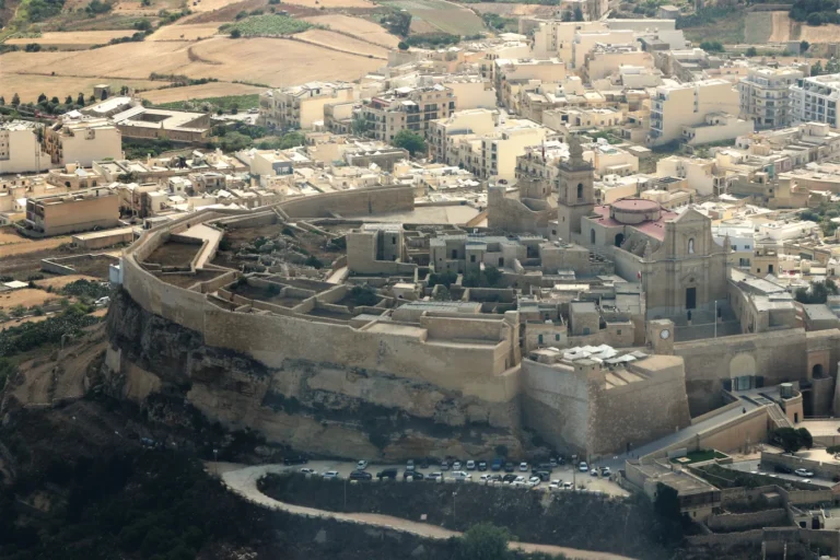 Citadela ve Victorii na ostrově Gozo