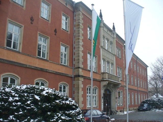 Budova porcelánové manufaktury MEISSEN v Míšni