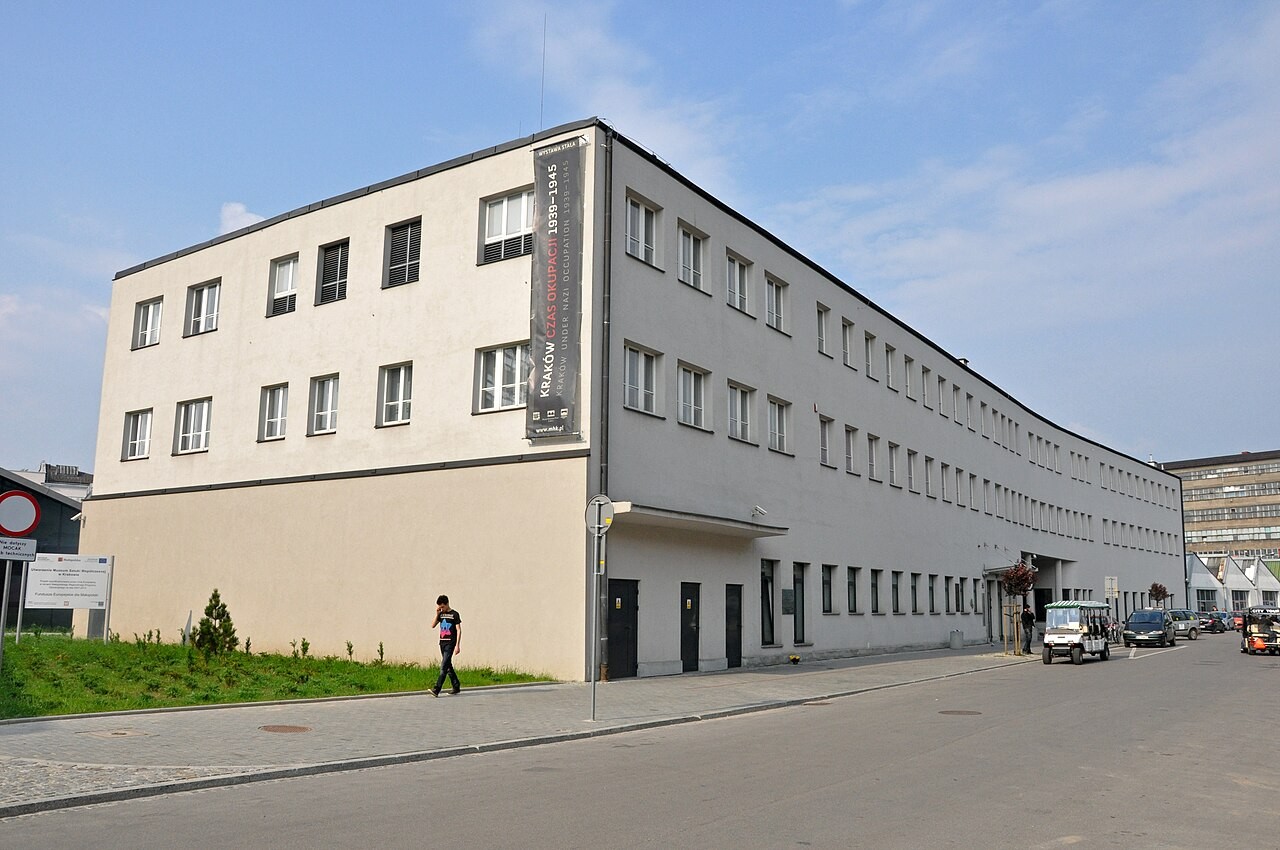 Budova bývalé Schindlerovy továrny v Krakově