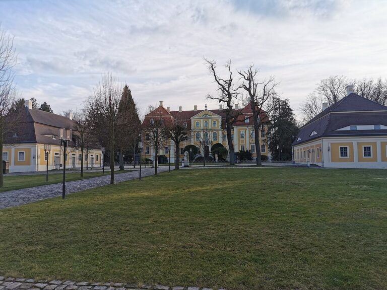 Barokní zámek Rammenau v Sasku
